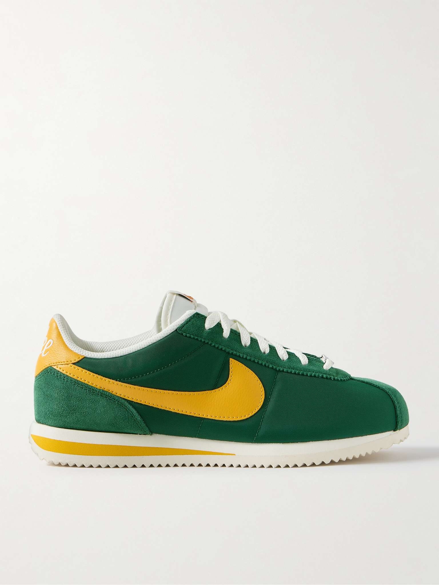 Cortez Leather and Suede-Trimmed Canvas Sneakers - 1