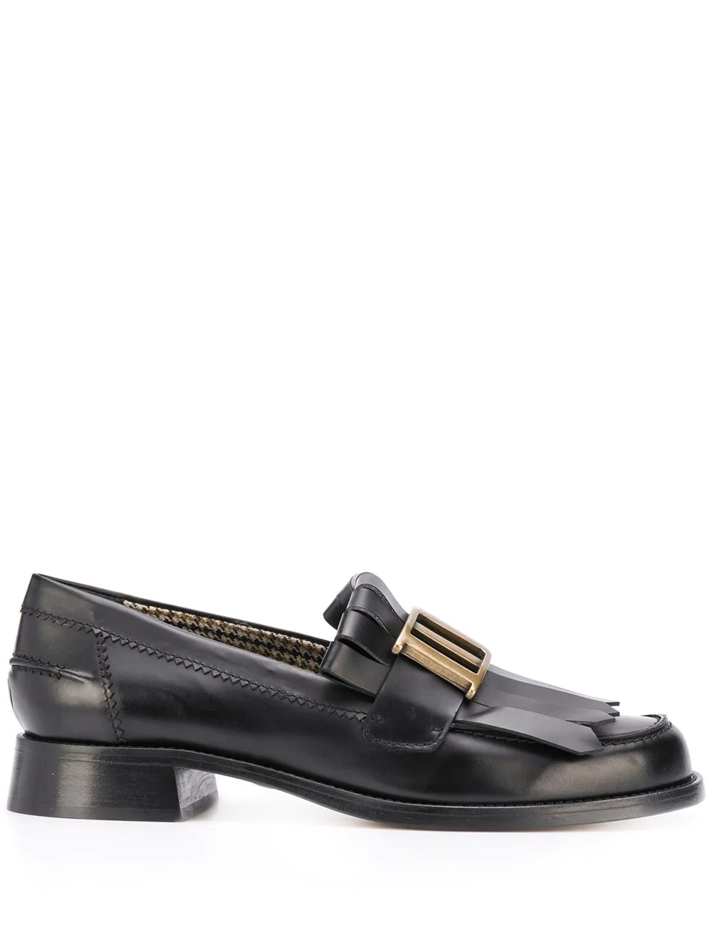 buckle-detail slip-on loafers - 1