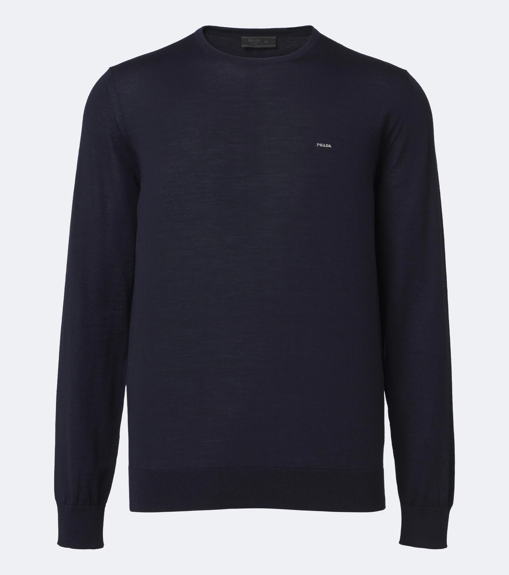 Logo virgin wool sweater - 1
