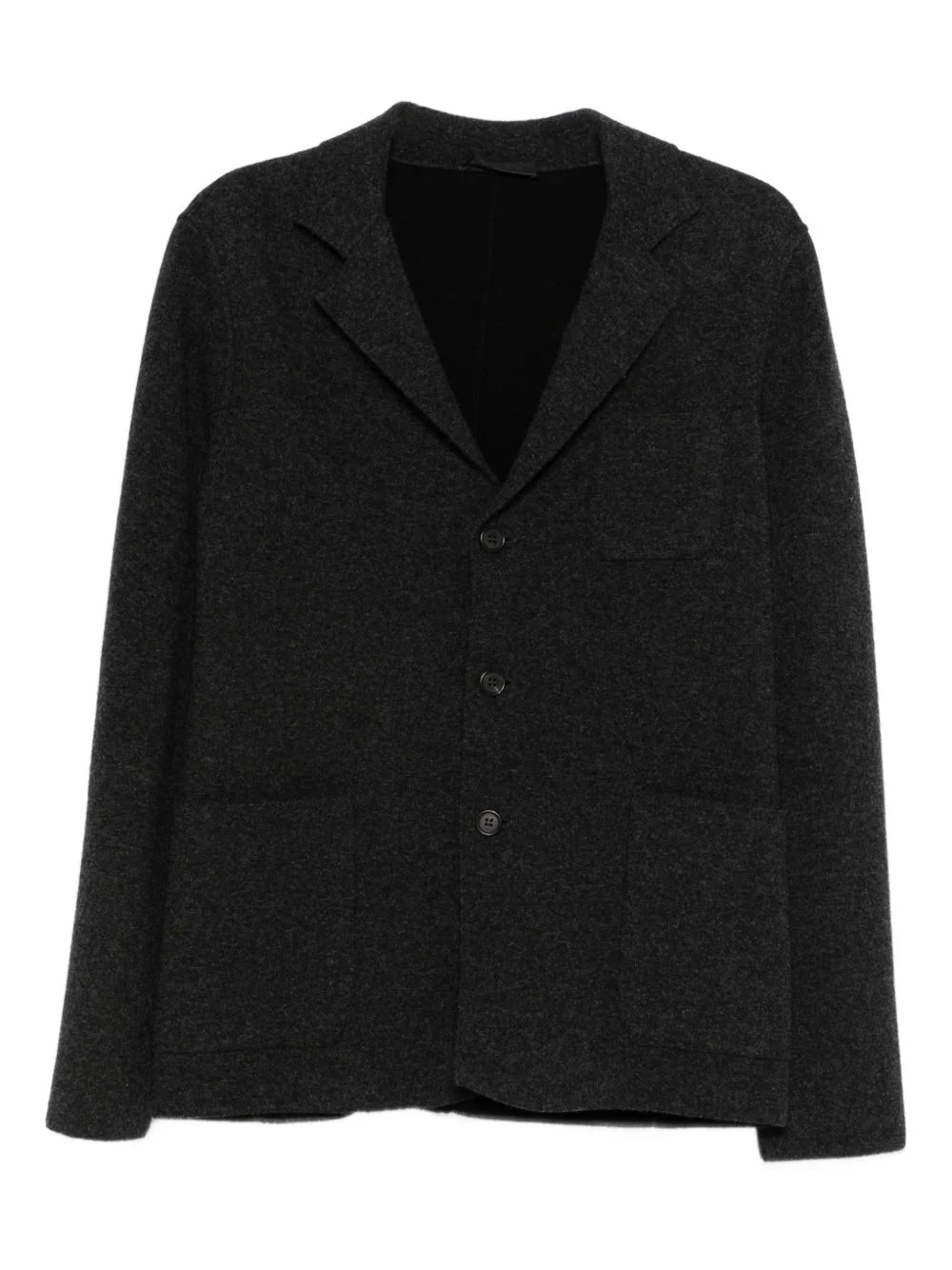 button-fastening cardigan - 1