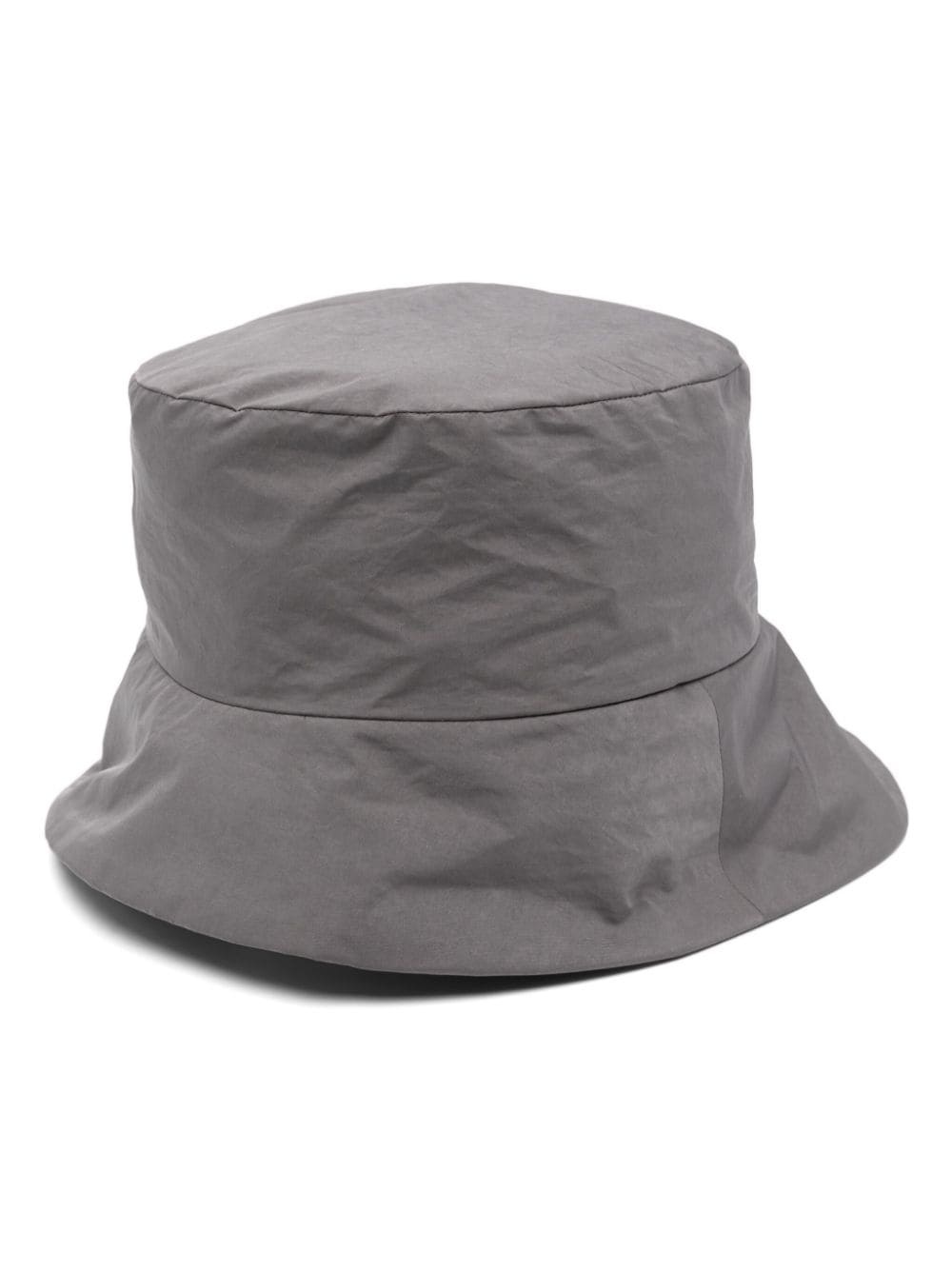 eyelet-detail bucket hat - 1