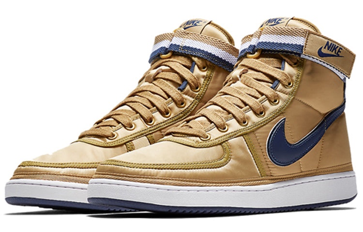Nike Vandal High Supreme 'Gold and Navy' AH8652-700 - 3