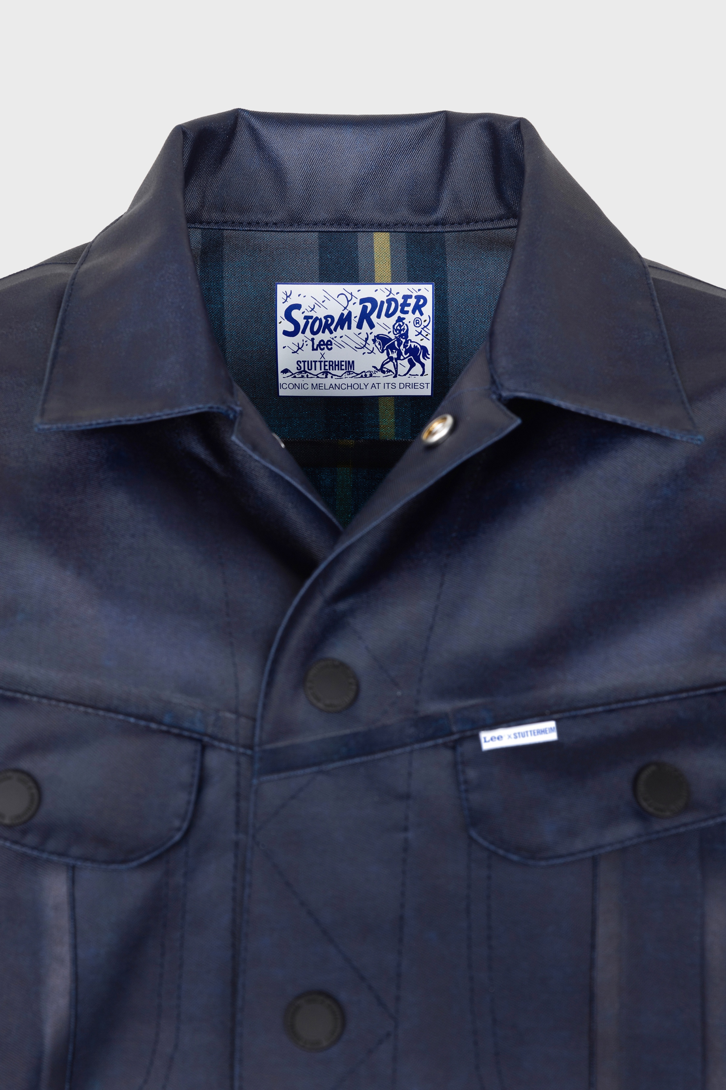 Men's Lee® x STUTTERHEIM Storm Rider™ Jacket Aviator Navy - 2