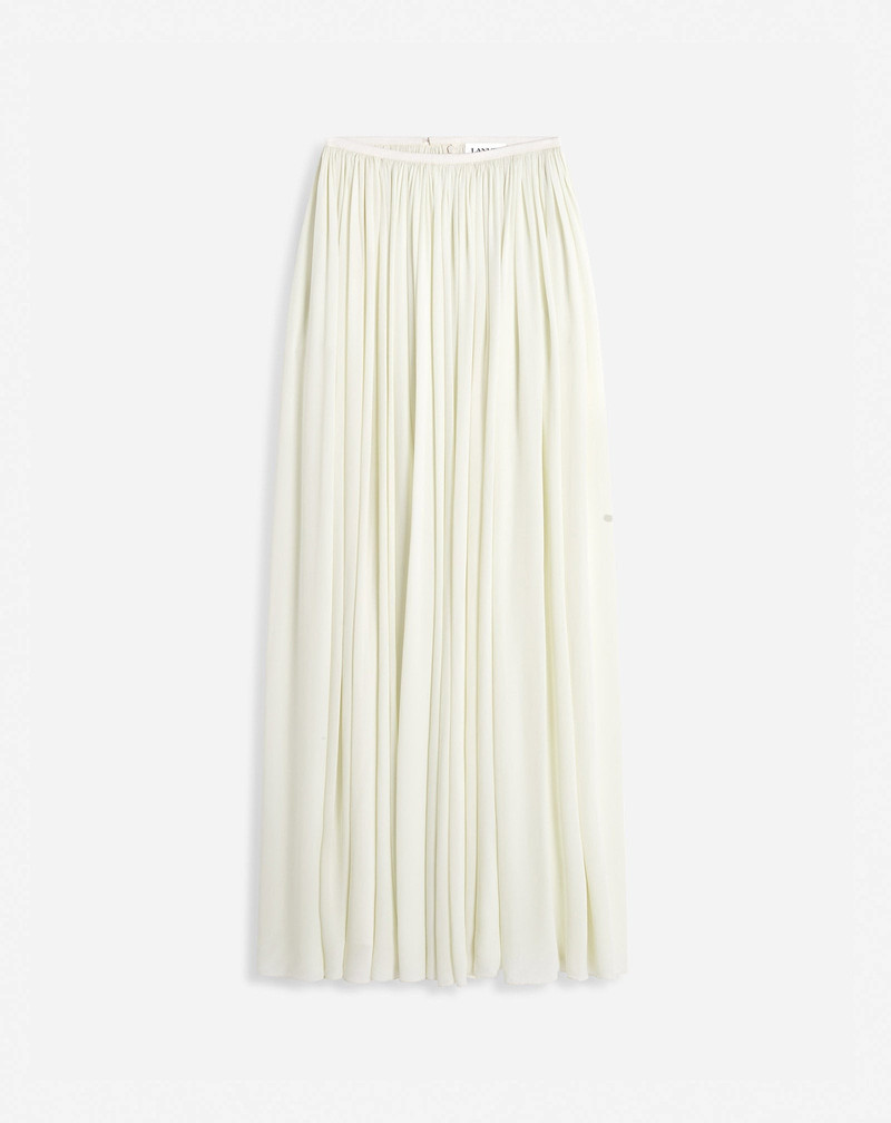 MAXI SKIRT IN SILK GEORGETTE 1
