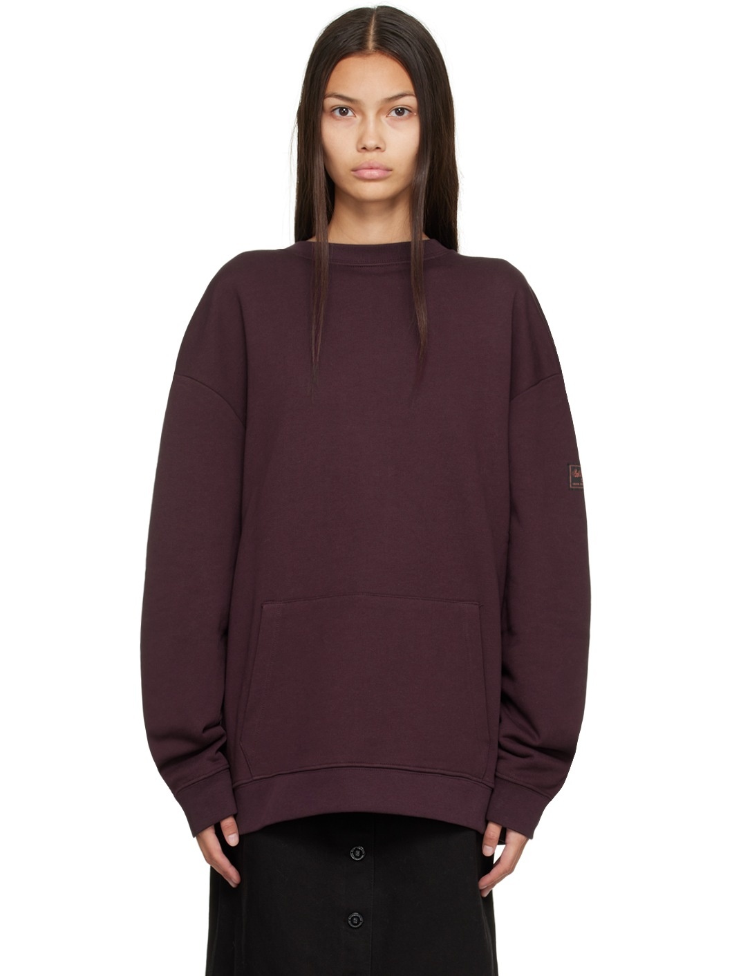 Purple Knot Hood Sweater - 1