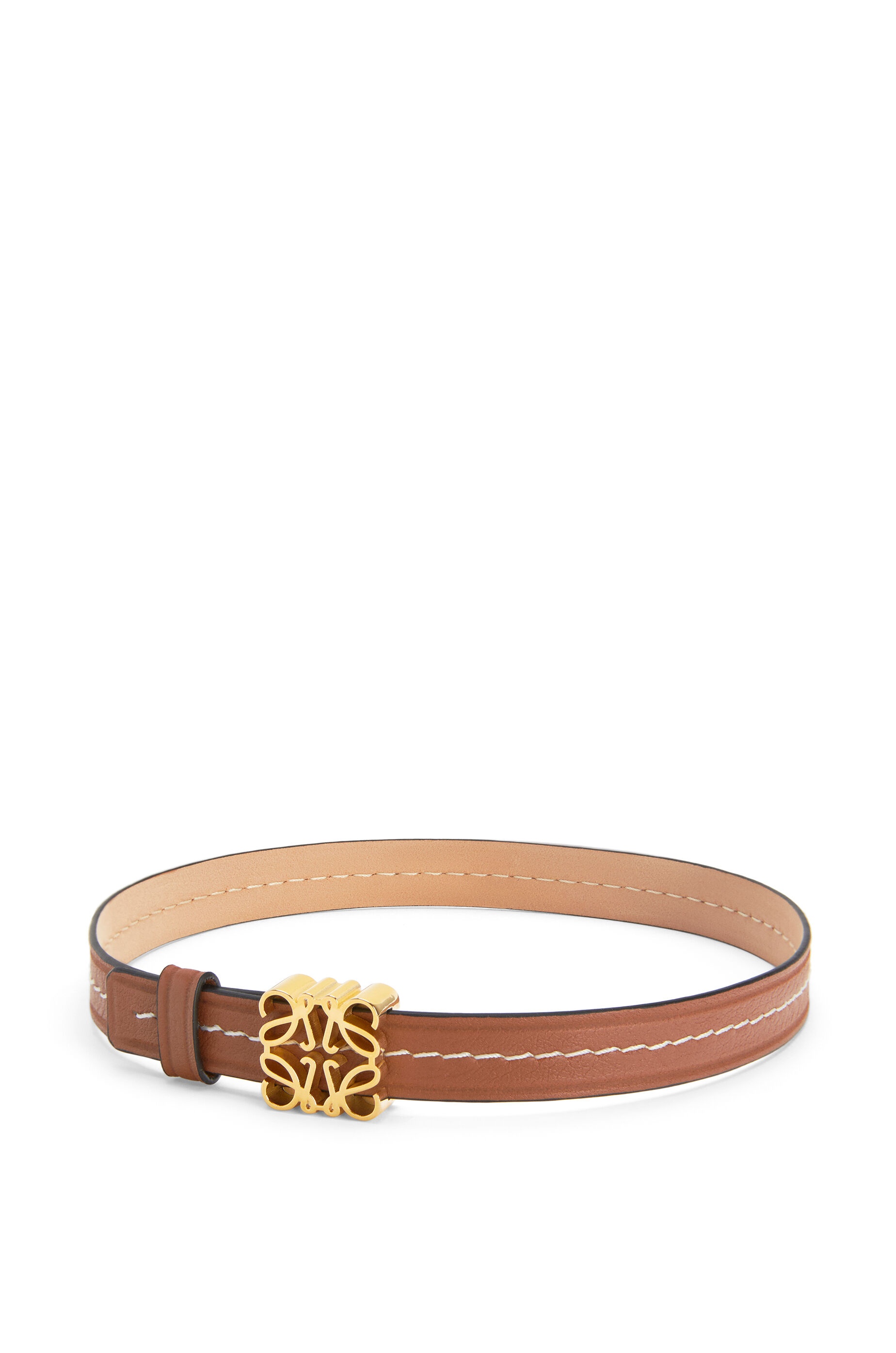 Anagram bracelet in calfskin - 1