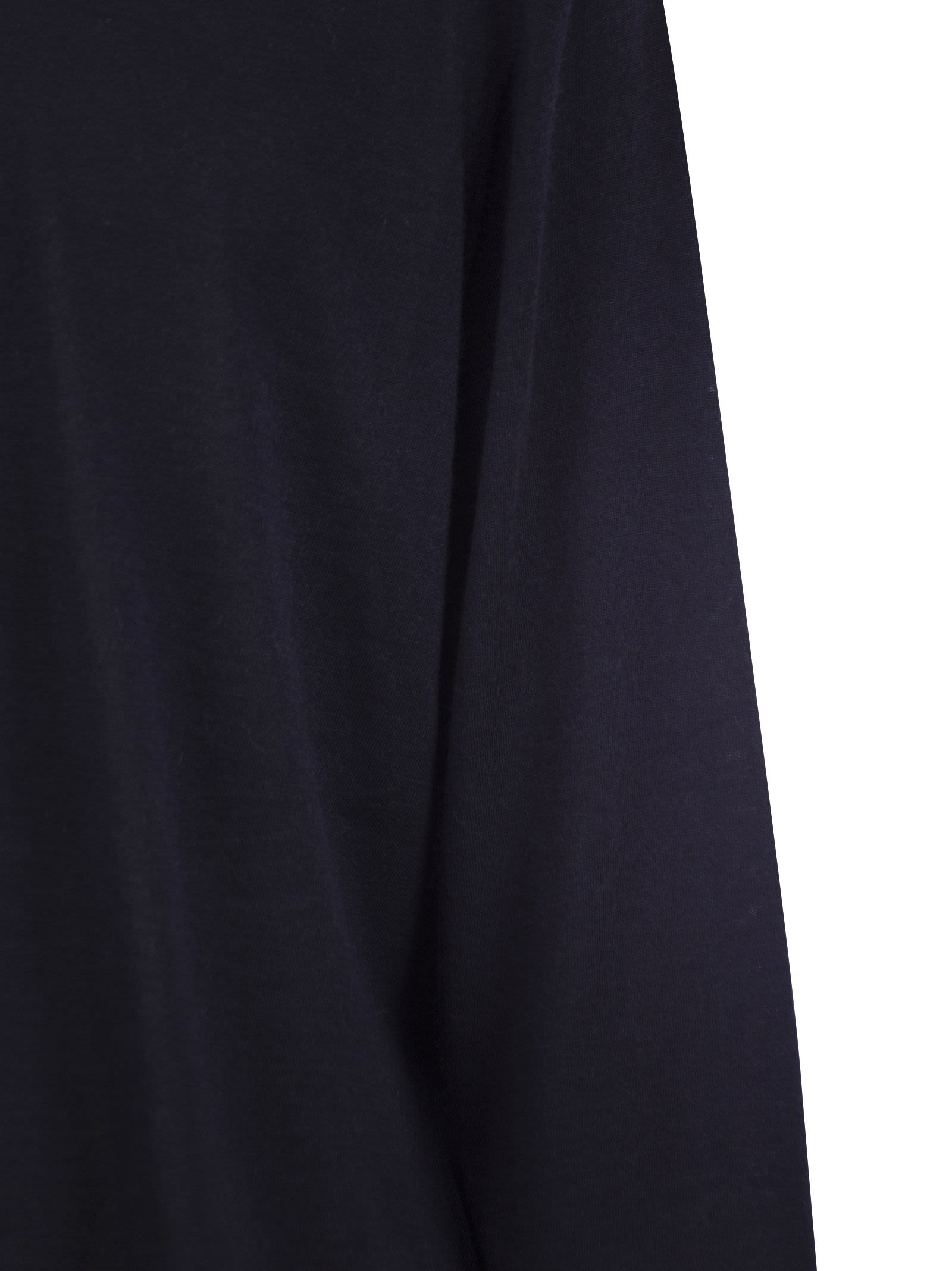 Brunello Cucinelli Men Crew-Neck Sweater In Virgin Wool And Cashmere - 4