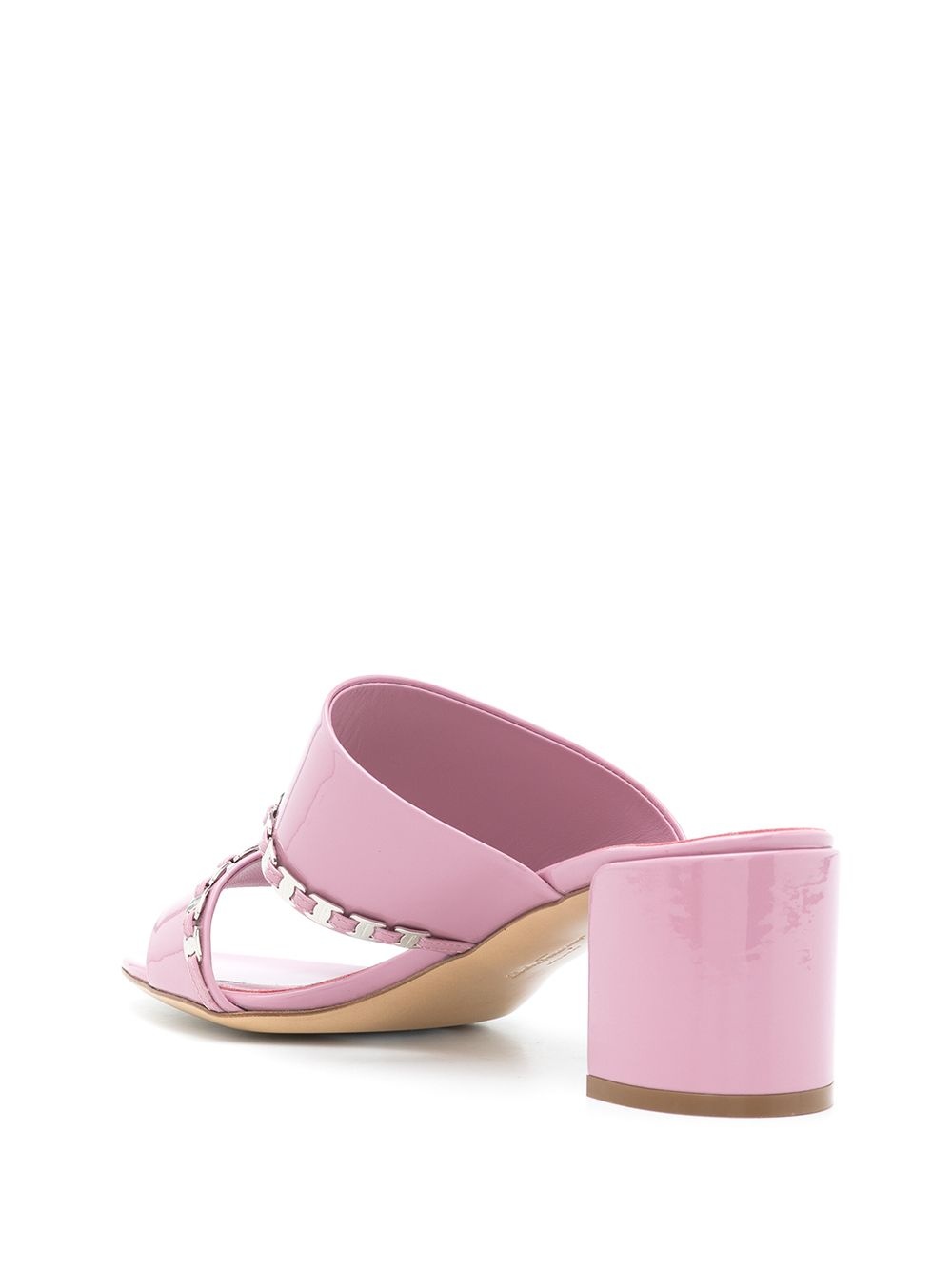 braided slip-on sandals - 3