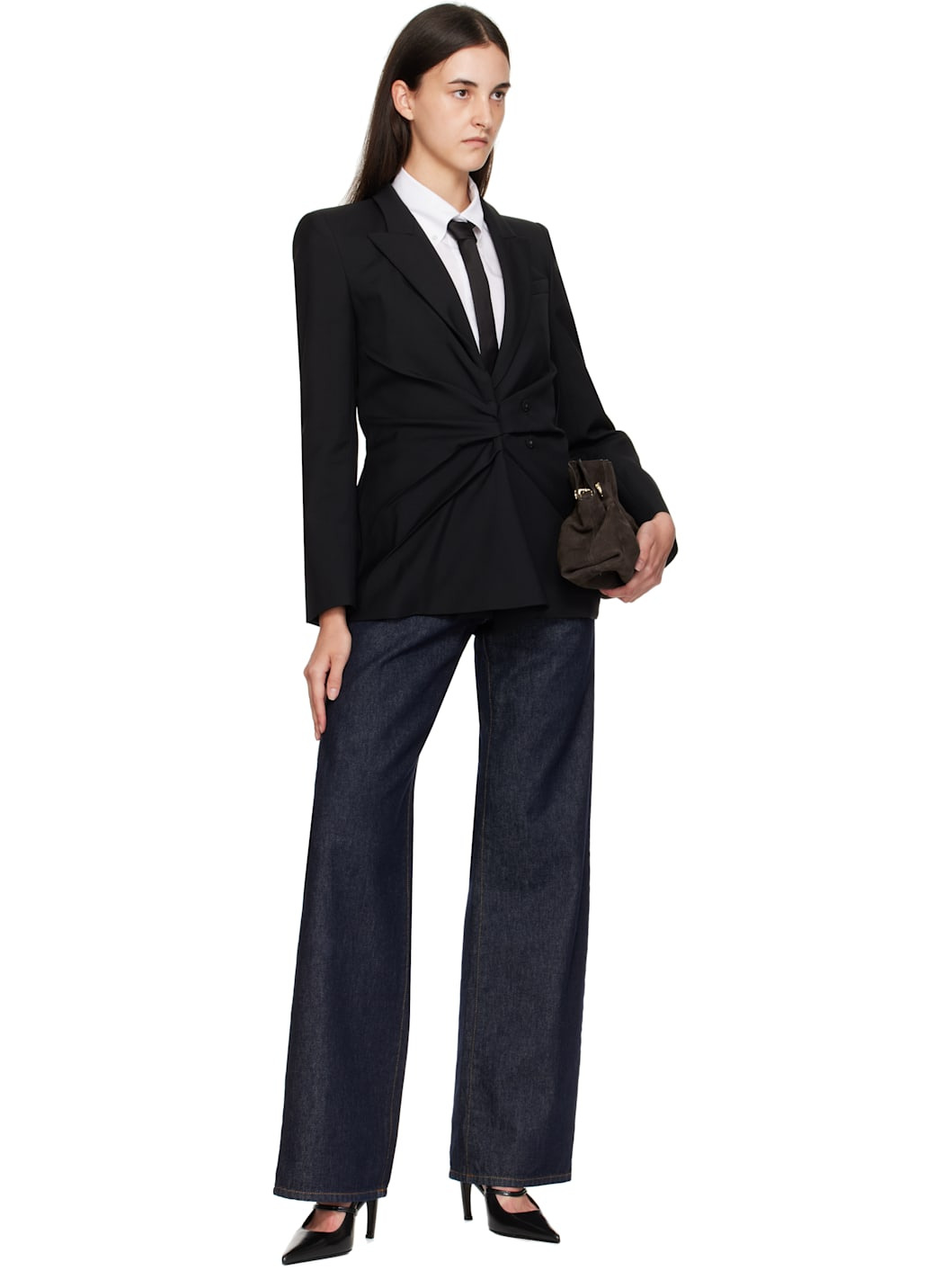 Black Silk Tie - 3
