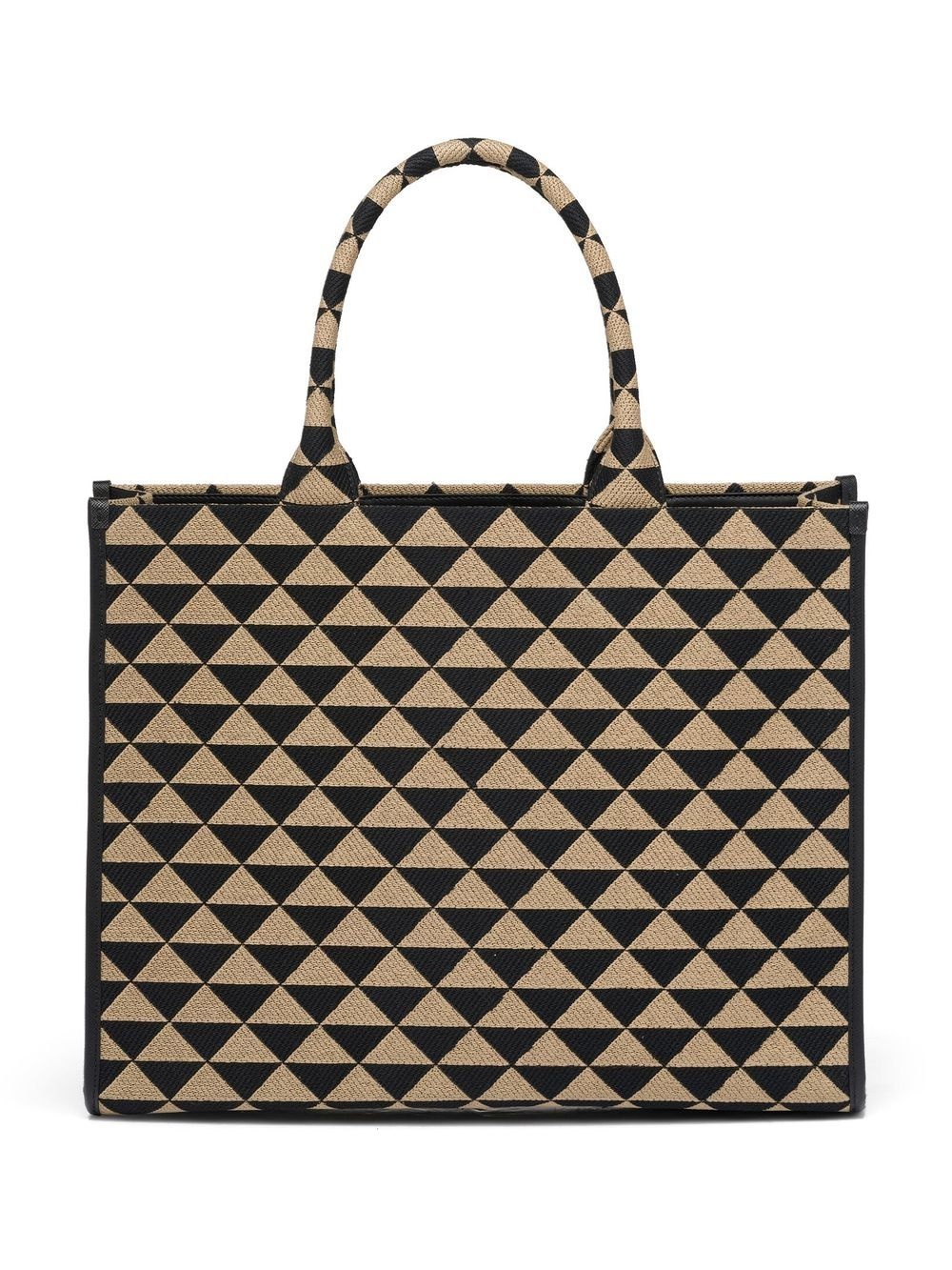 Symbole triangle-pattern tote bag - 4