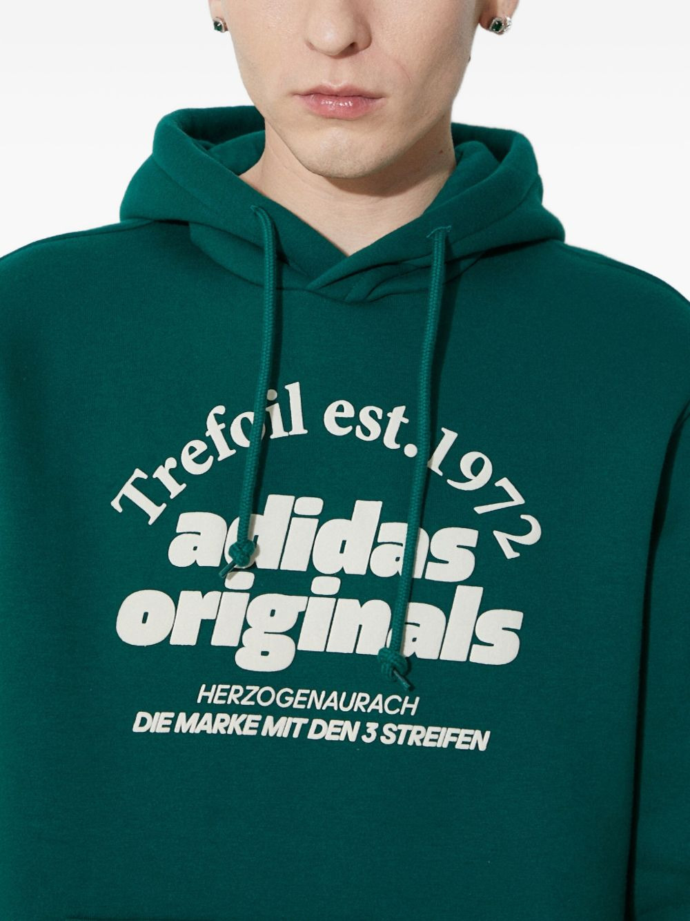 logo-print hoodie - 5