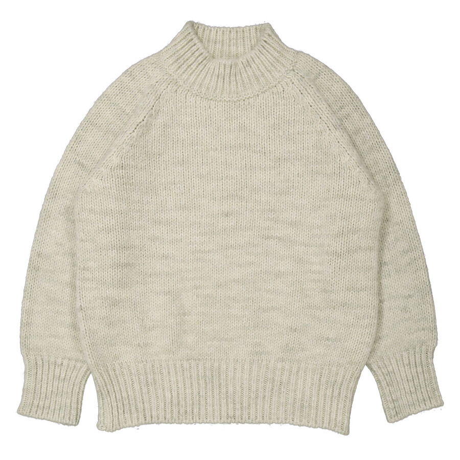 Maison Margiela Ladies Pistachio Botanical Dye Crew-Neck Jumper - 5