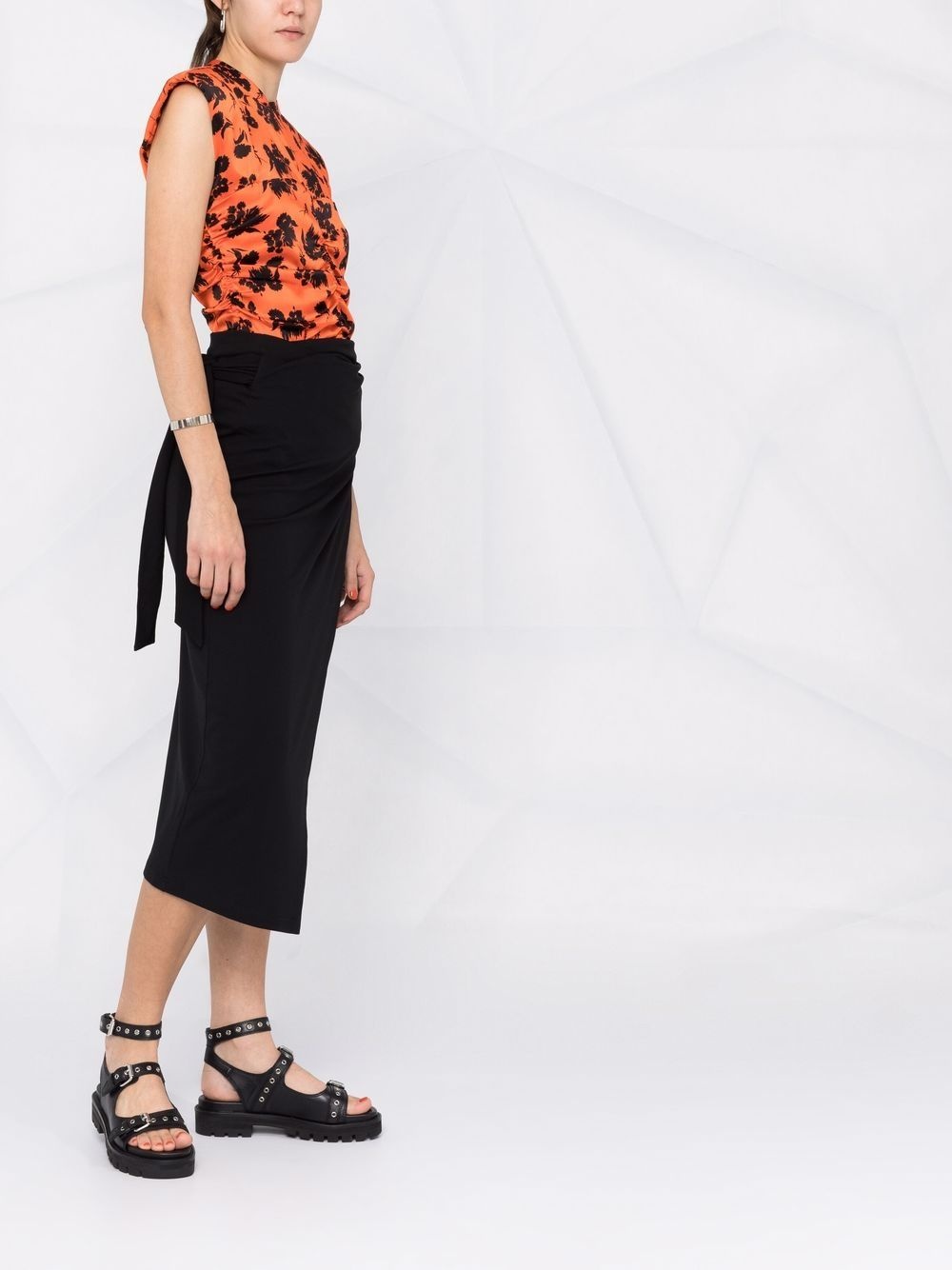The Origami wrap skirt - 4