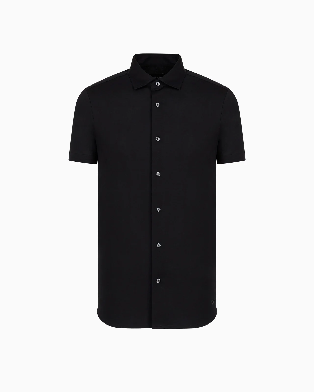 ASV Lyocell-blend jersey short-sleeved shirt - 1