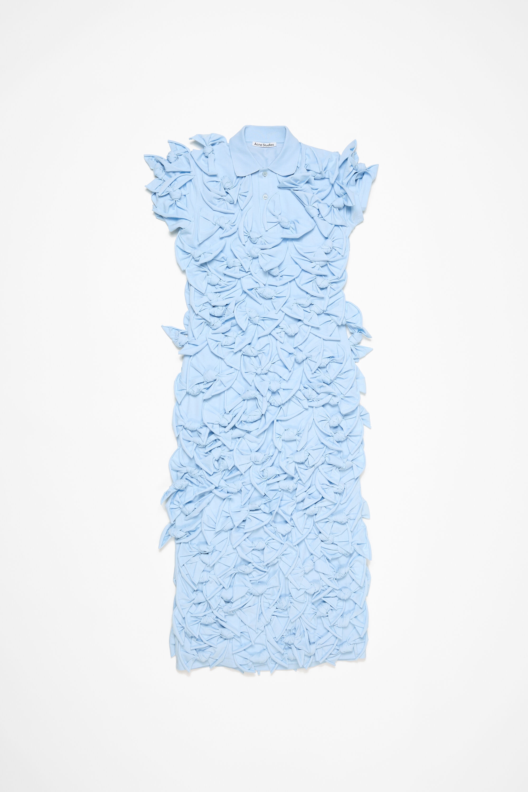 Bow dress - Light blue - 5