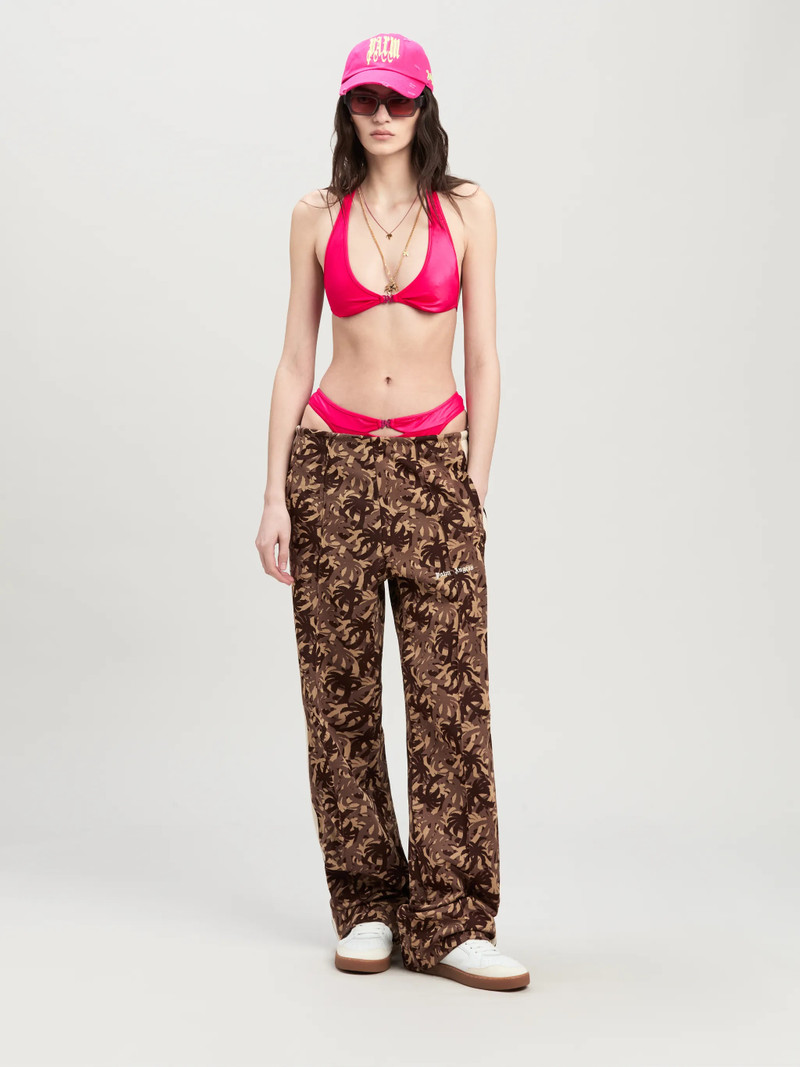 Palm Angels Monogram Plaque Bikini Top outlook