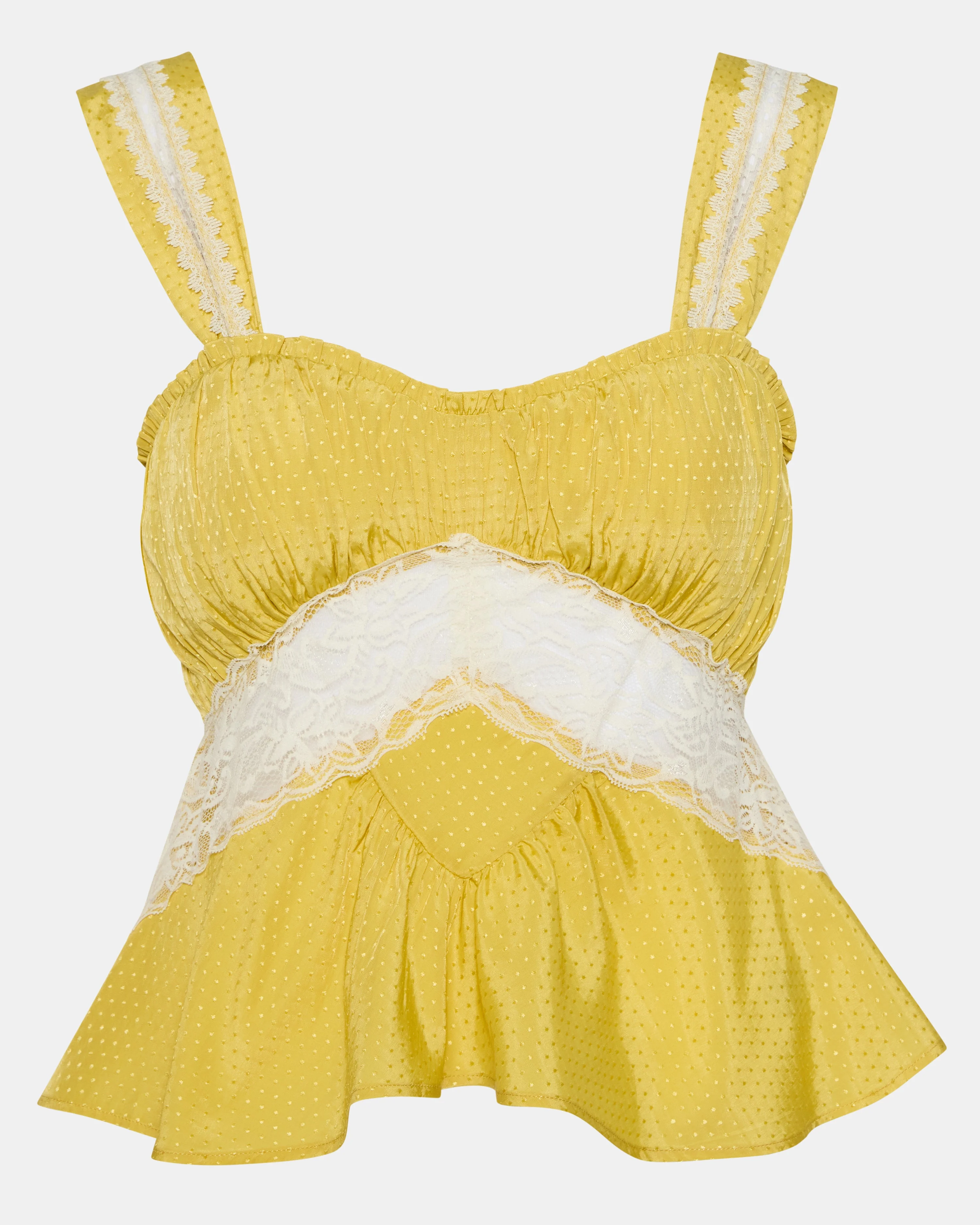 CINTHIA TOP GOLDEN LIME - 1
