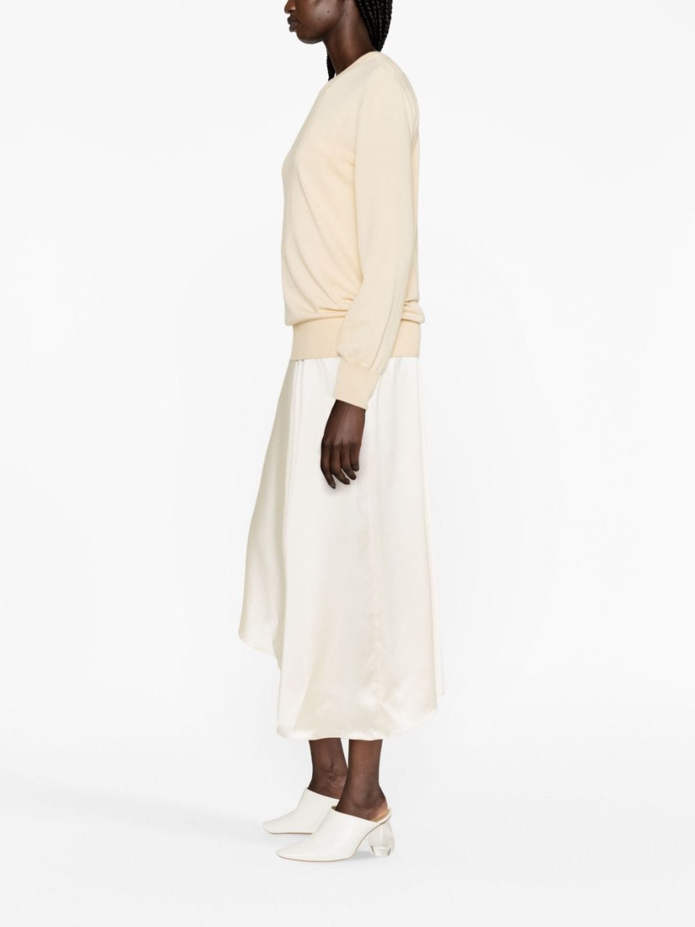 crew-neck wool jumper - 3