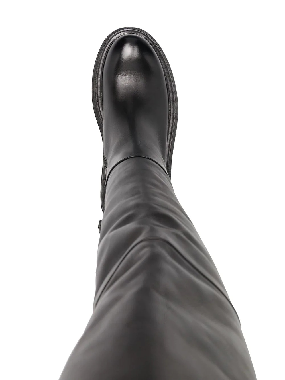 over-the-knee leather boots - 4