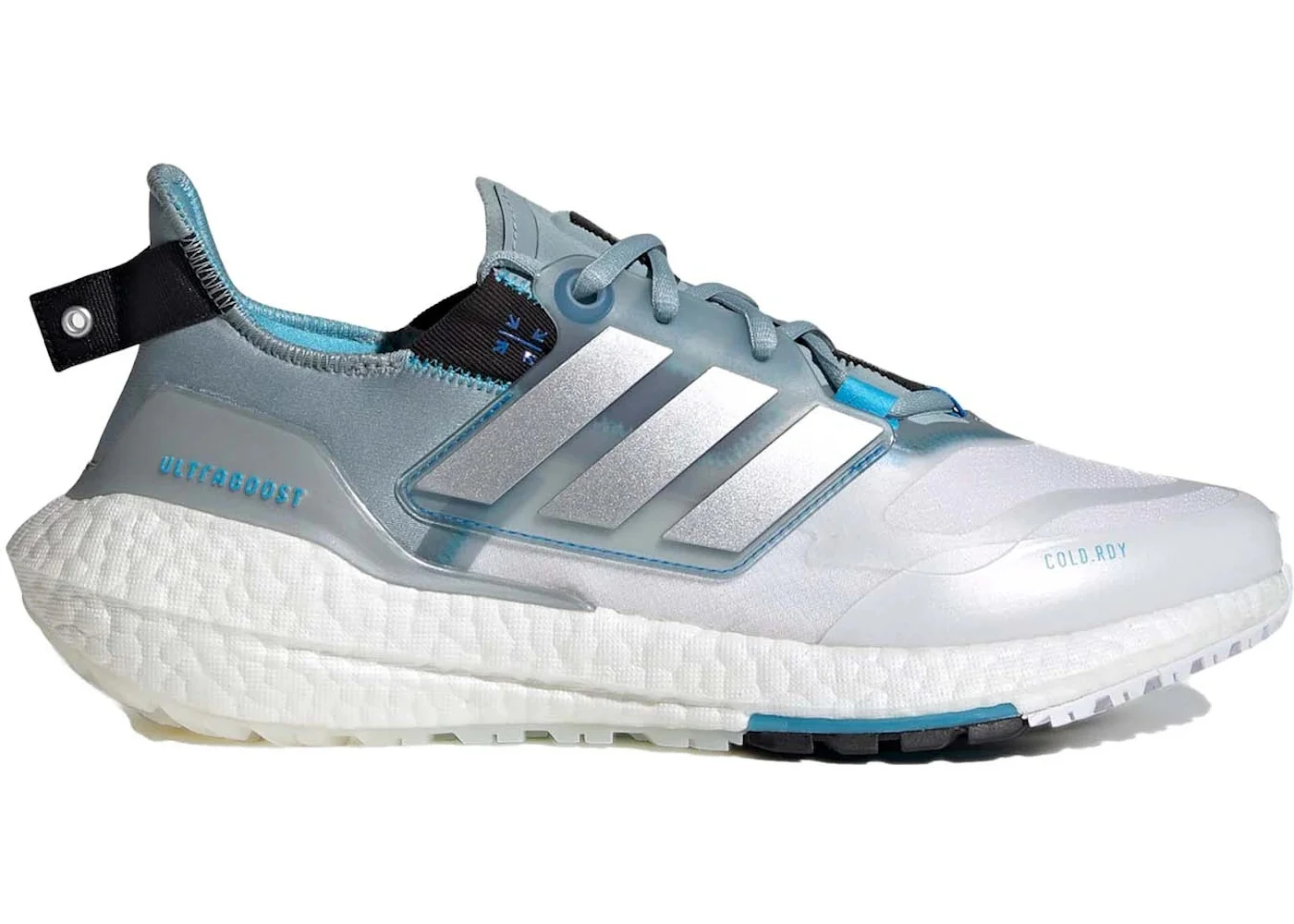 adidas Ultra Boost 22 Cold.Rdy Grey Silver Metallic Blue Rush - 1