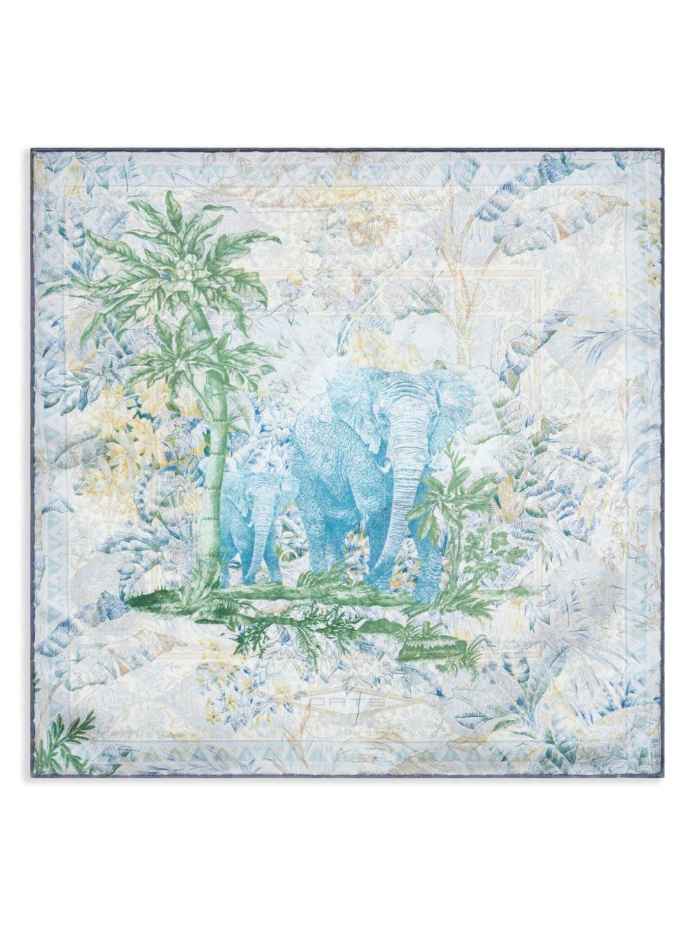 paisley-print scarf - 3
