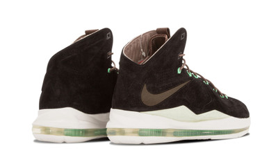 Nike Lebron 10 EXT QS "Black Suede" outlook