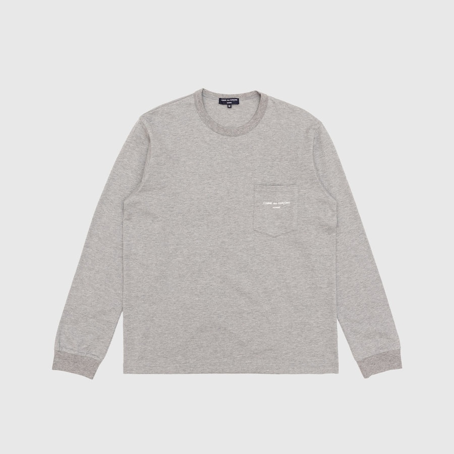 Comme des garcons homme logo pocket tee best sale