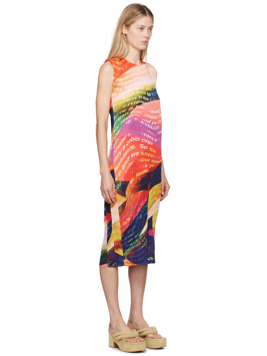 Orange Voyager Midi Dress - 2