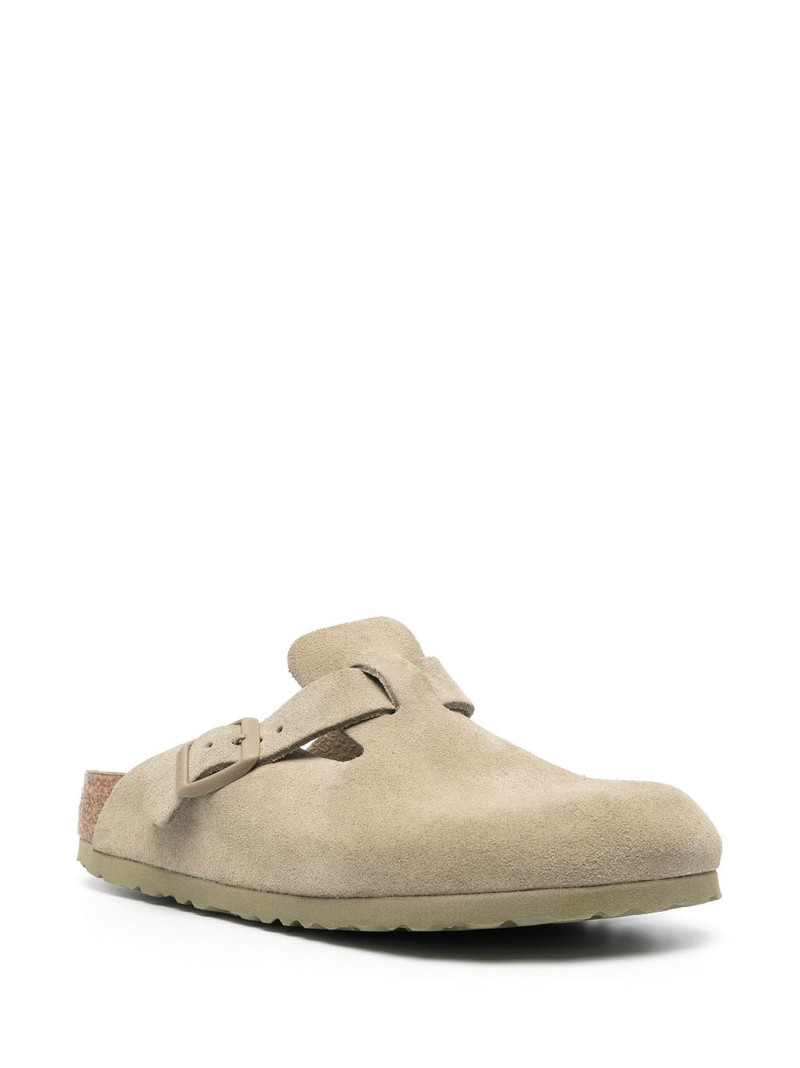 BIRKENSTOCK Boston suede slippers outlook