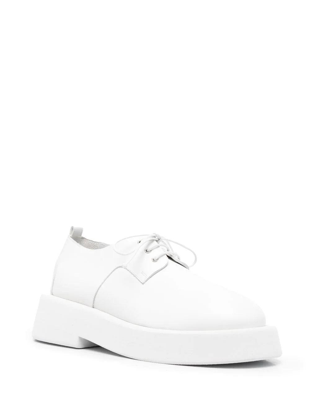 lace-up leather derby shoes - 2