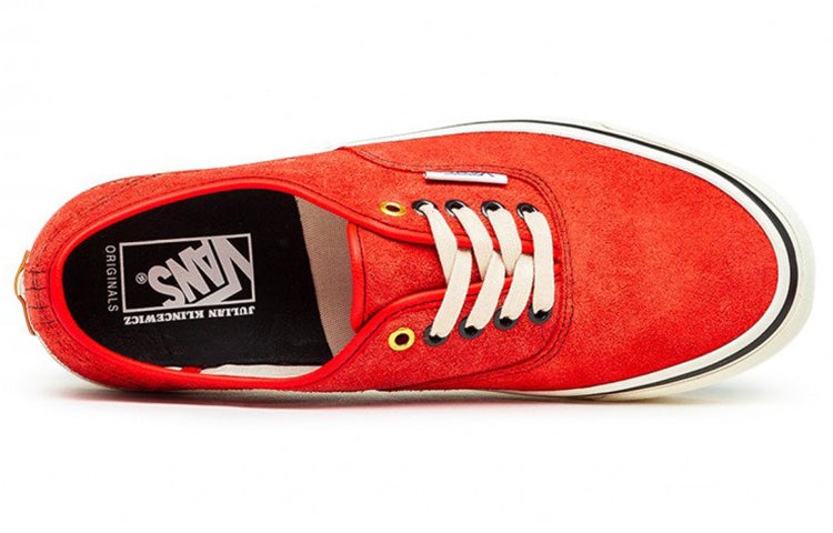 Julian Klincewicz x Vans Vault Authentic SP LX 'Red' VN0A5DYGAR4 - 5