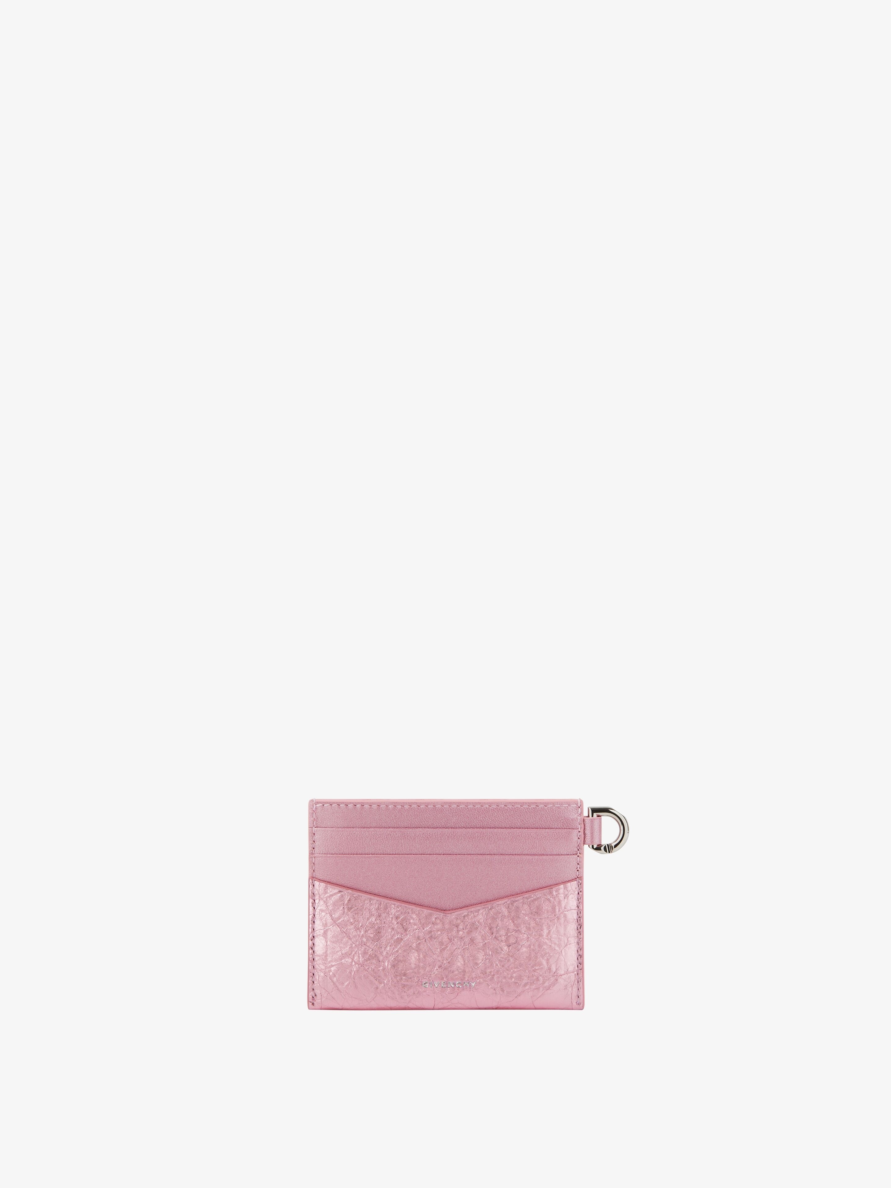4G CARD HOLDER IN LAMINATED LEATHER - 2