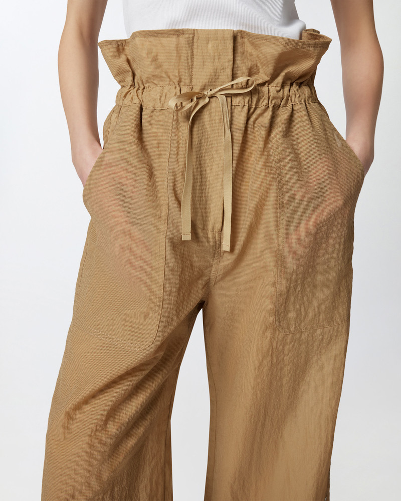 WIDE CULOTTE TROUSERS IN LIGHT FABRIC 5