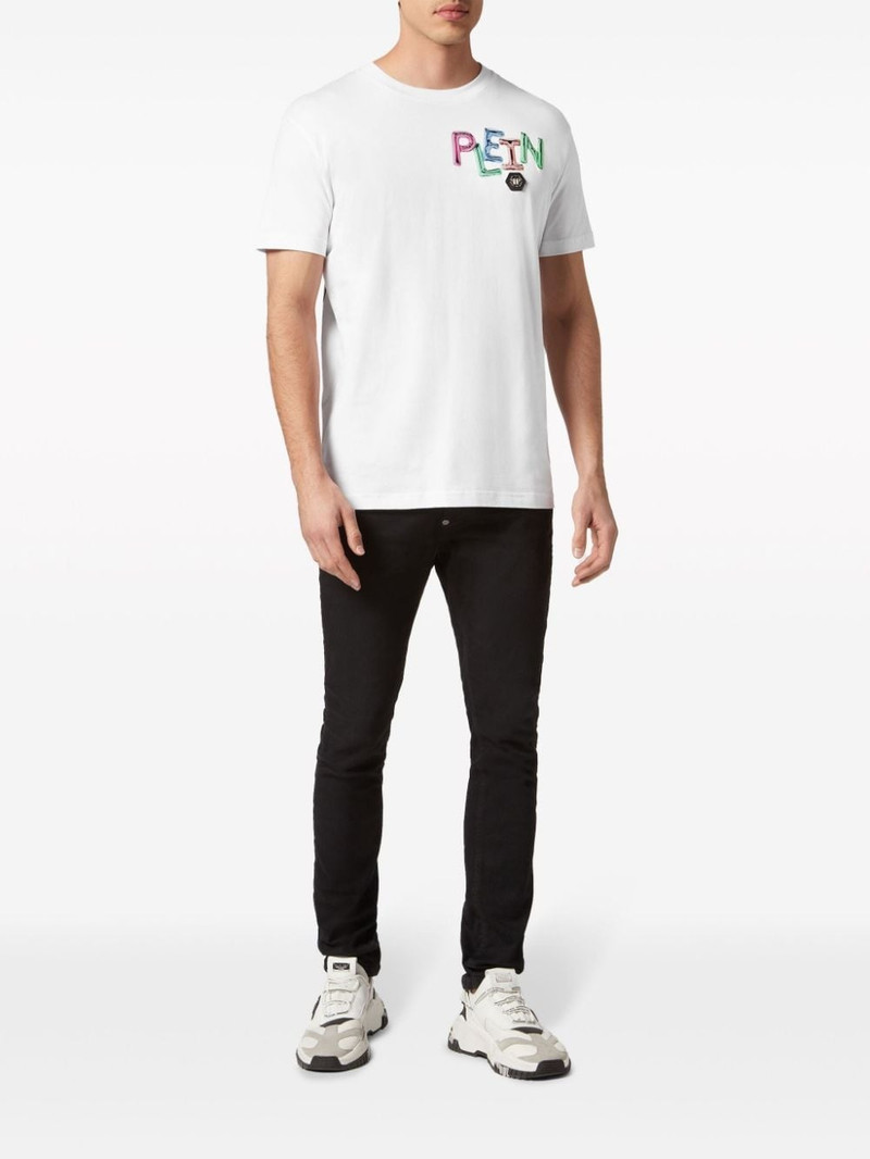 PHILIPP PLEIN logo-print cotton T-shirt outlook