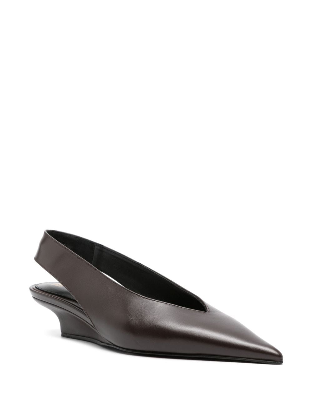 40mm The Wedge-Heel slingback pumps - 2