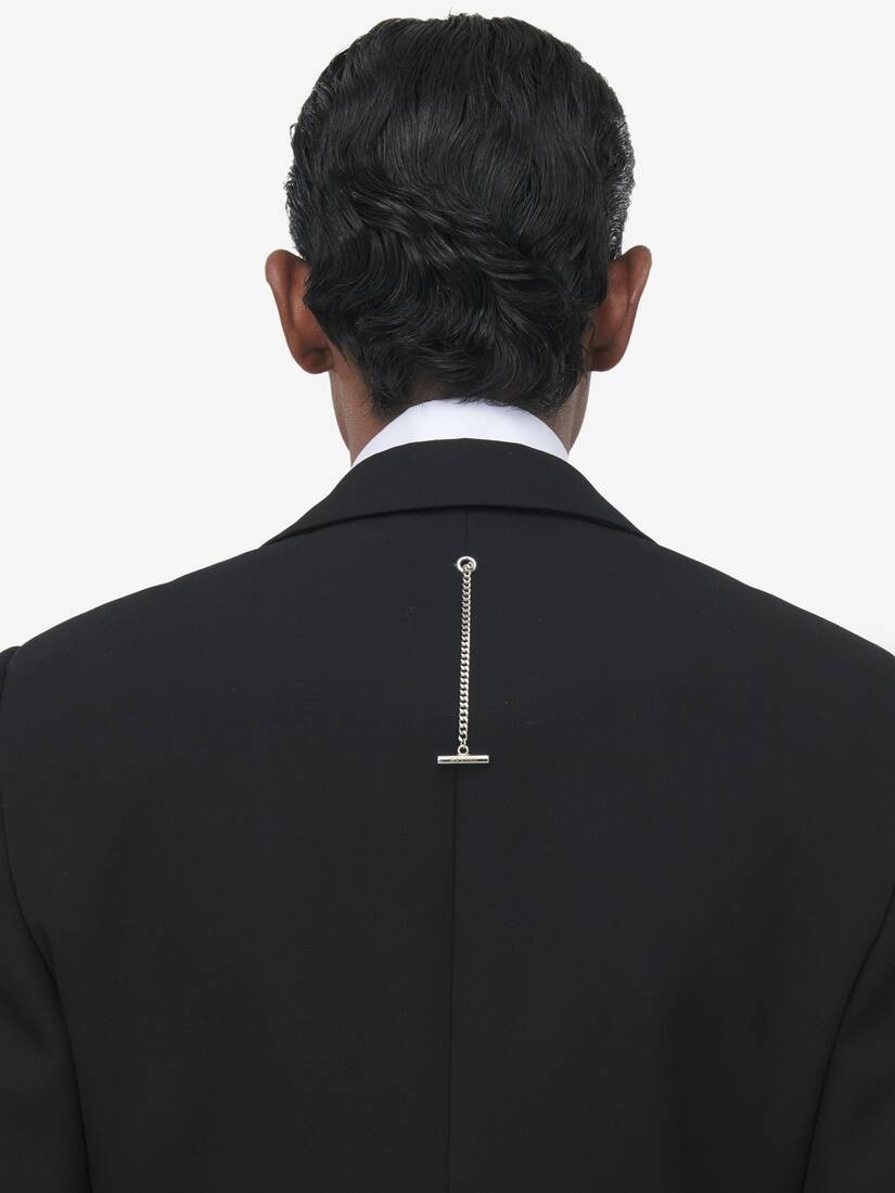 Crystal Stud Embroidery Single-breasted Jacket - 5