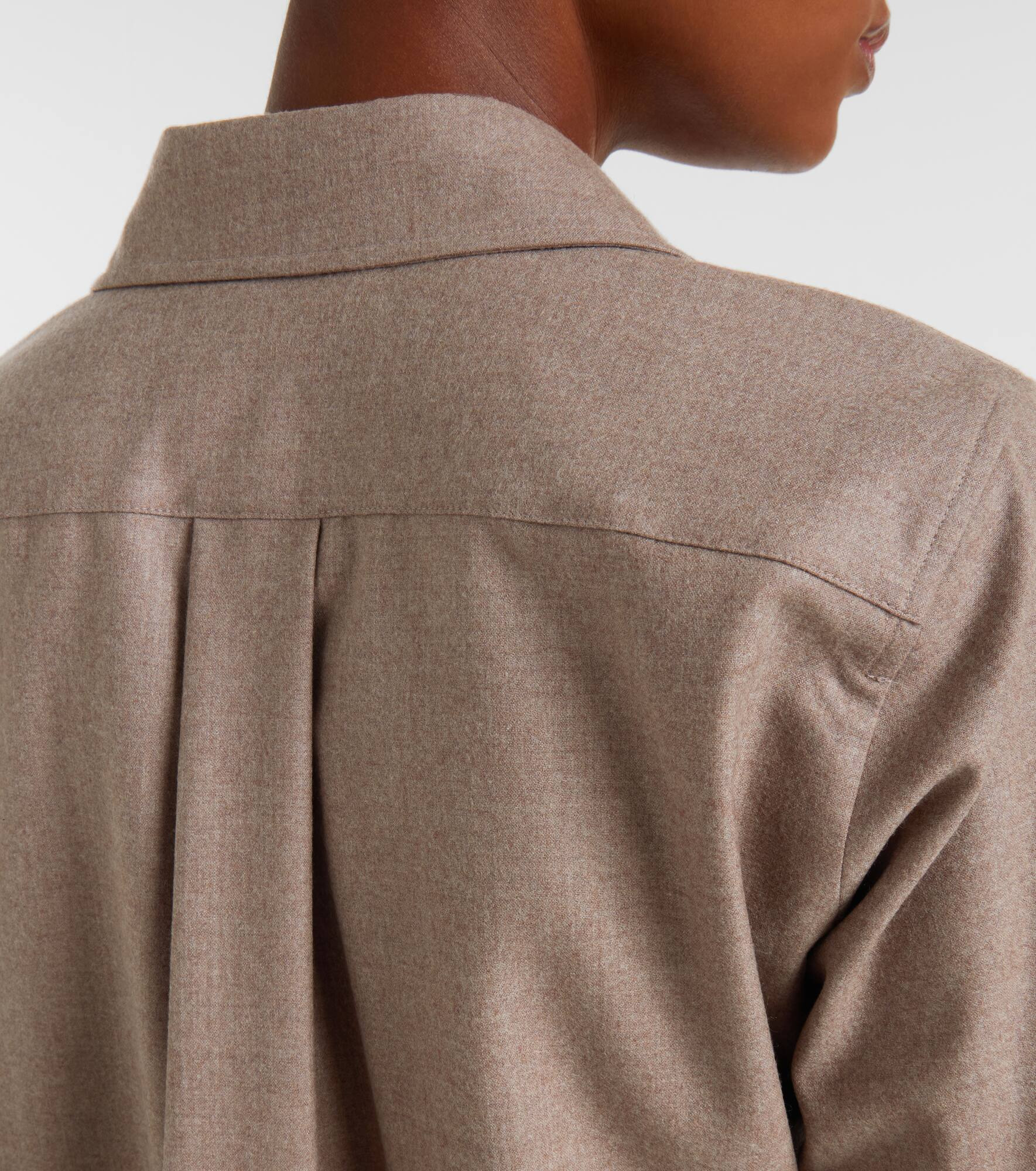 Tebaide cashmere-blend shirt - 6
