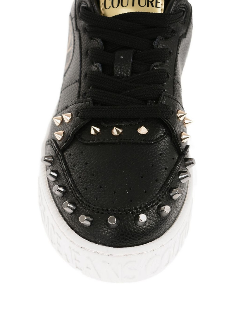 Court 88 studded leather sneakers 4