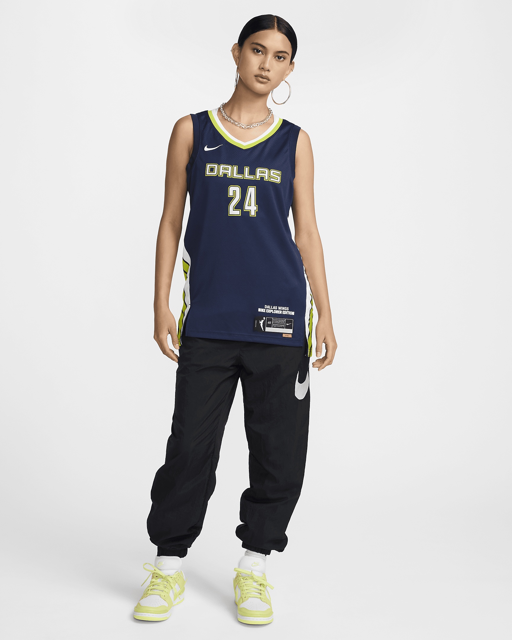 Dallas Wings Explorer Edition Nike Women's Dri-FIT WNBA Victory Jersey - 8