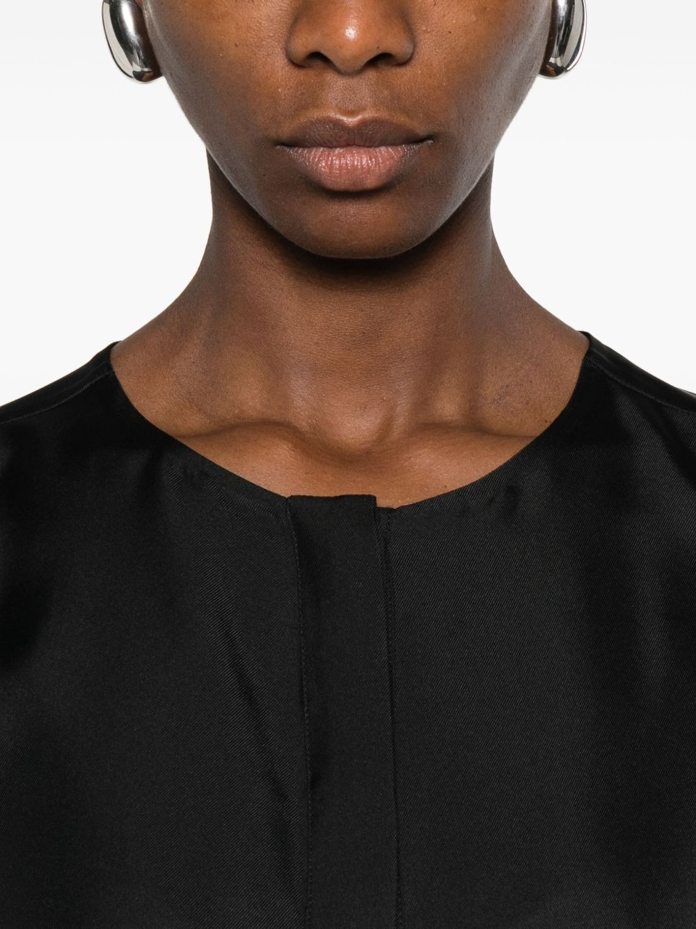 round-neck long-sleeve shirt - 5