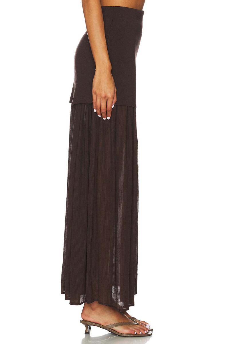 Line & Dot Rhone Mix-media Skirt outlook