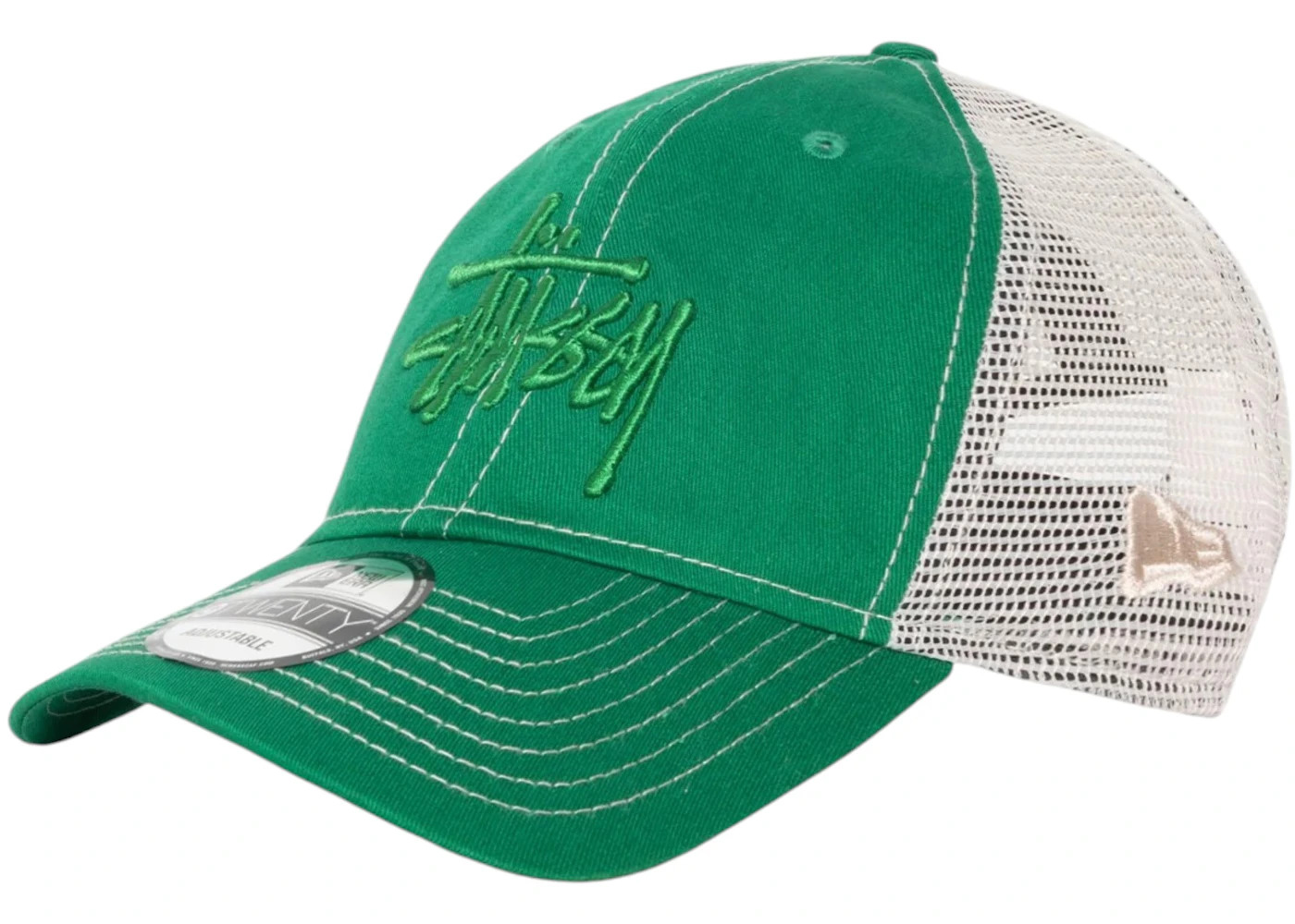 Stussy New Era 9Twenty Tonal Basic Trucker Cap Kelly - 2