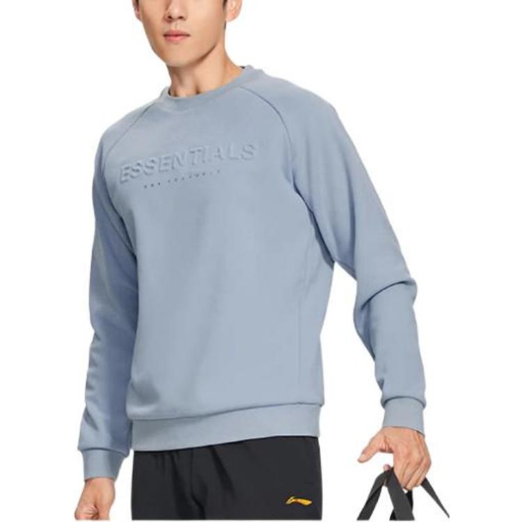 Li-Ning Casual Lifestyle Long Sleeve Pullover 'Blue' AWDSA49-5 - 3