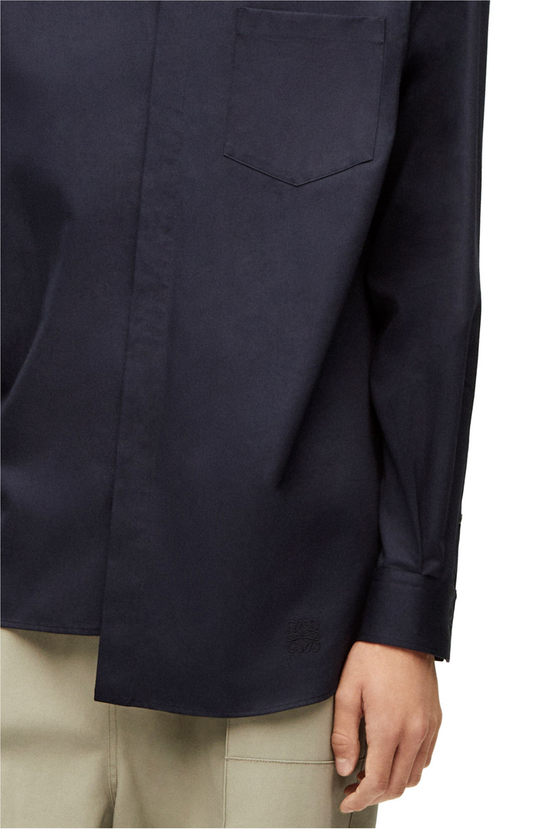 Asymmetric shirt in cotton 5