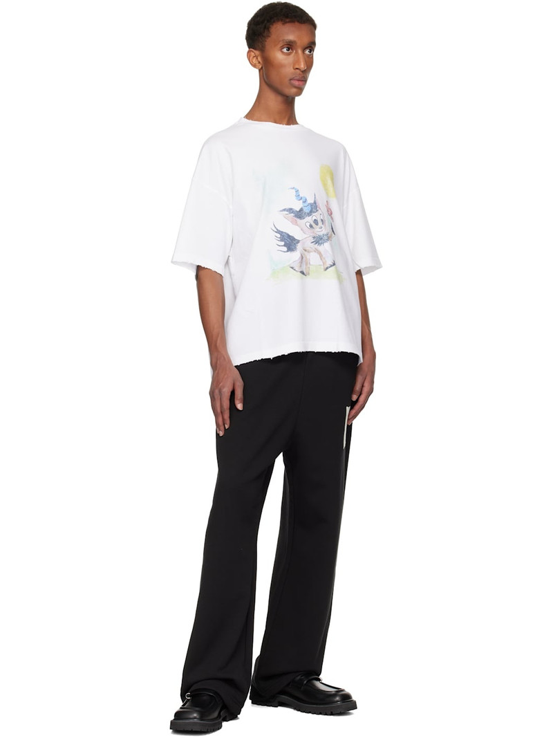 We11done White Monster Pony T-shirt outlook