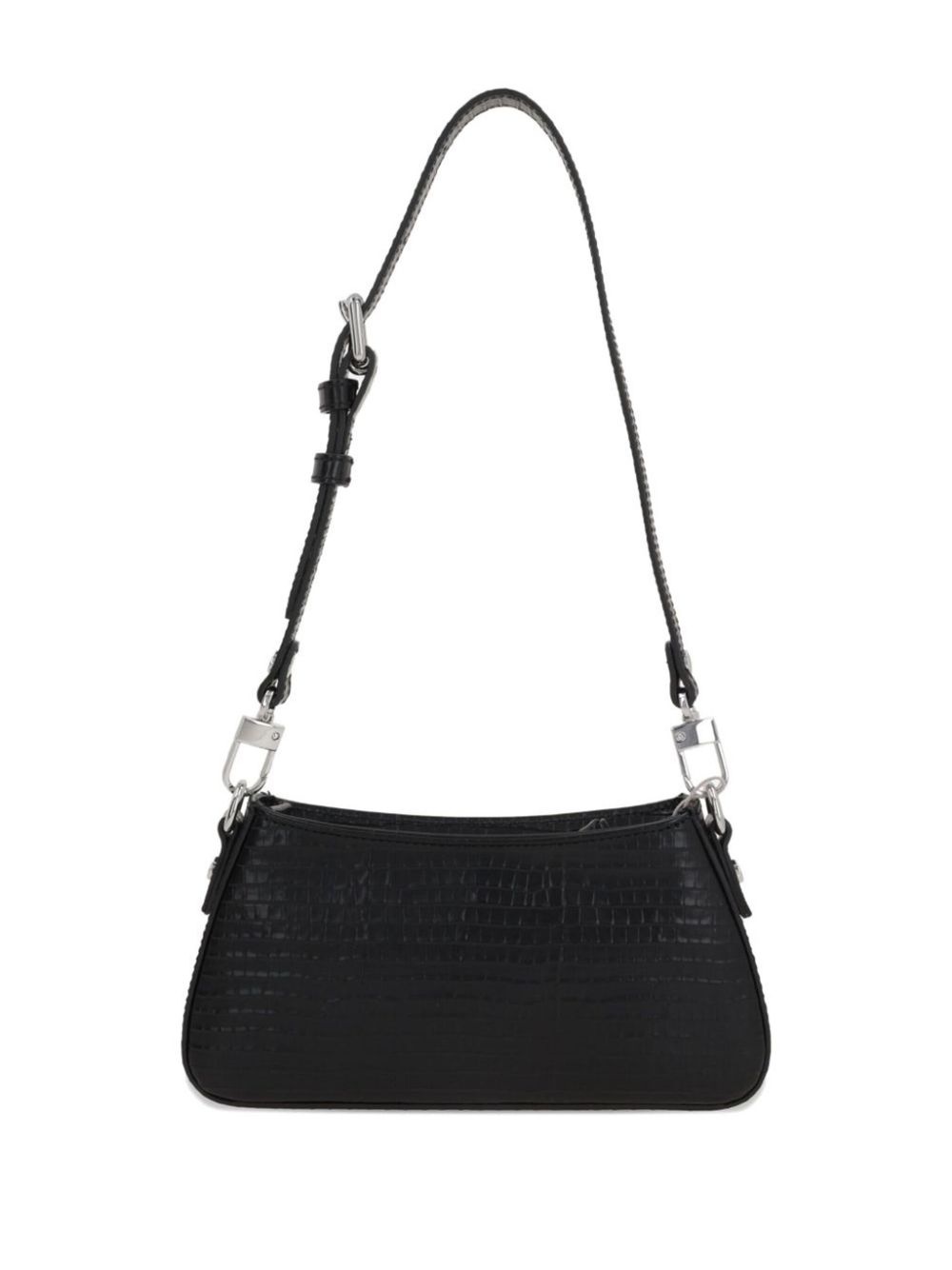 Tasha crocodile-embossed shoulder bag - 2