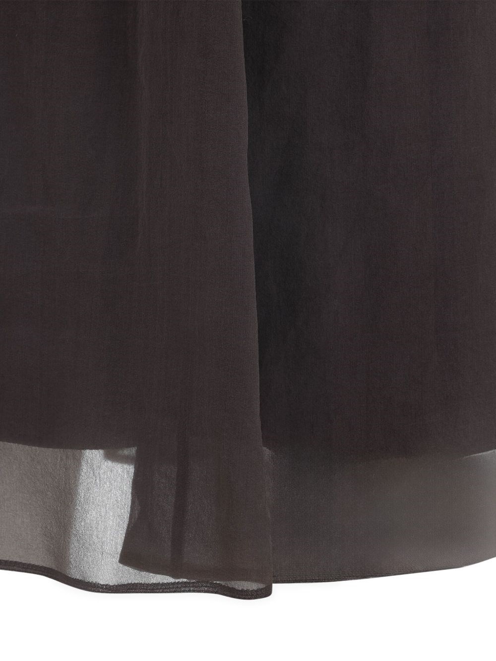 Silk long skirt - 3