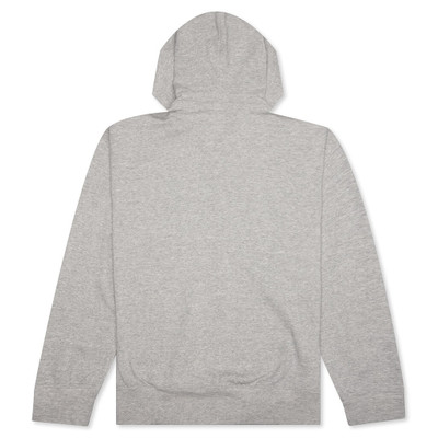 Comme des Garçons PLAY COMME DES GARCONS PLAY WOMEN'S SMALL RED HEART HOODIE - GREY outlook