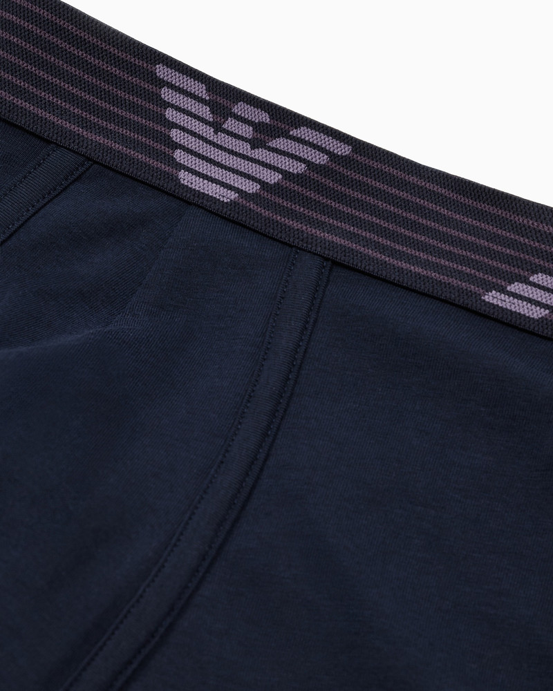 EMPORIO ARMANI ASV EAGLE LOGOBAND ORGANIC-COTTON BOXER BRIEFS outlook