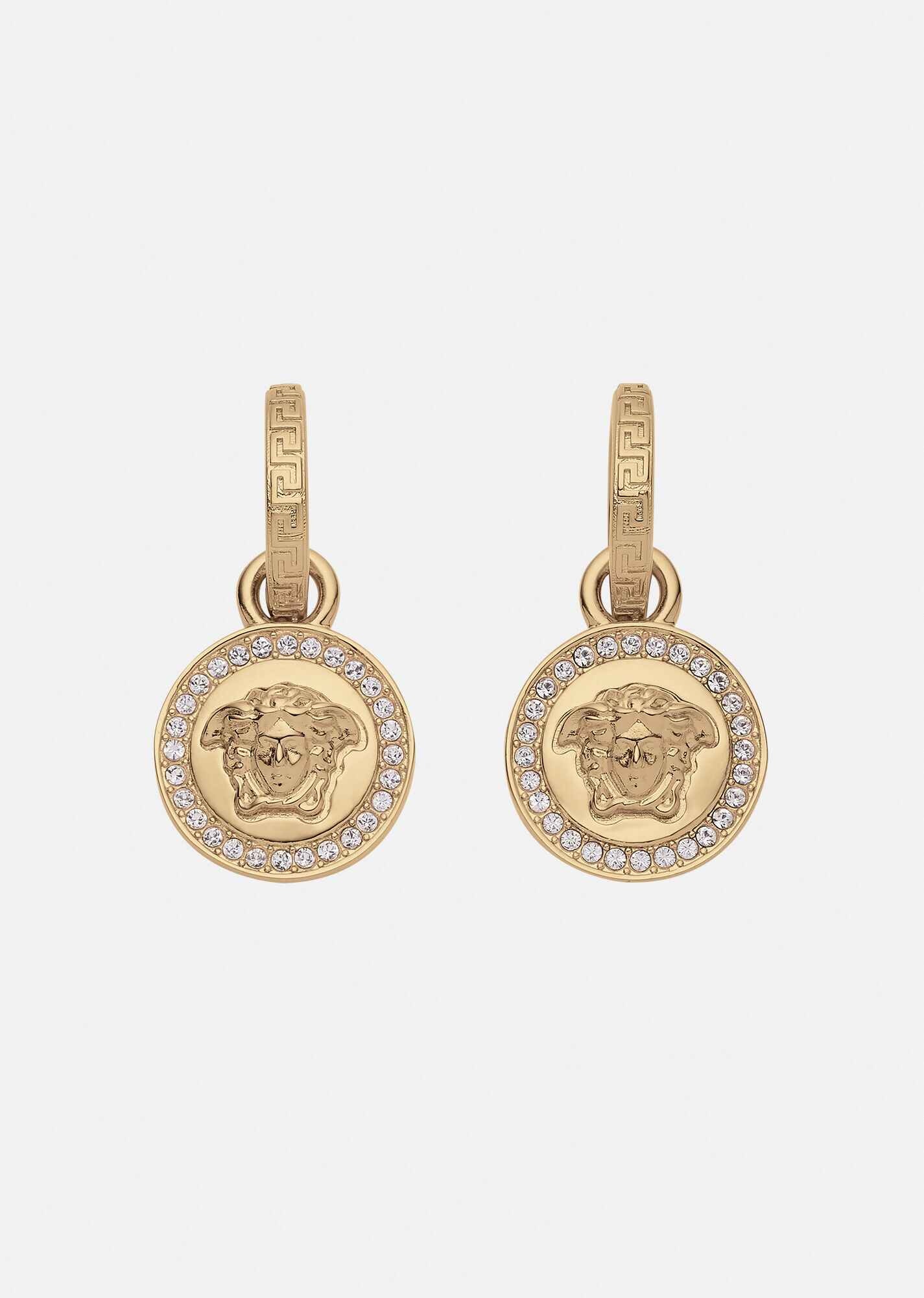 Greca and Medusa Drop Earring - 1